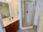 Attached Full Master Bathroom - Stand in Shower - Garden Tub